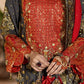 rang-e-bahar Chiffon Grey 4Pc suit SJ-1030-S