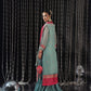 rang-e-bahar Chiffon Ice blue 4Pc suit SJ-1005-S