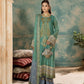 rang-e-bahar Chiffon Green 4Pc suit SJ-1022-S