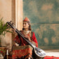 rang-e-bahar Chiffon Grey 4Pc suit SJ-1030-S