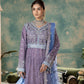 rang-e-bahar net mauve 4Pc suit SJ-1024-S