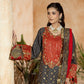 rang-e-bahar Chiffon Grey 4Pc suit SJ-1030-S