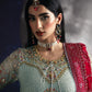 rang-e-bahar Chiffon Pastel green 4Pc suit SJ-1007-S