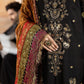 rang-e-bahar Chiffon Black 4Pc suit SJ-1019-S