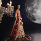 rang-e-bahar Silk Salmon 4Pc suit AD-003-S