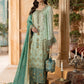 rang-e-bahar Chiffon Mint green 4Pc suit SJ-1021-S