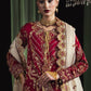 rang-e-bahar Tussar silk Maroon 4Pc suit NA-05-S