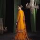 rang-e-bahar Chiffon Mustard 4Pc suit SJ-1004-S