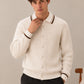 Ivory White Button Down Cardigan