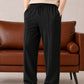 Black Straight Leg Trousers