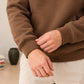 Fondent Brown Fleece Hoodie