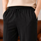 Black Straight Leg Trousers
