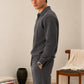Deep Grey Interlock Co-ord Set