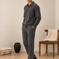 Deep Grey Interlock Co-ord Set