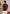 Maroon V-neck Henley - Men