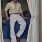 Beige Denim Shirt