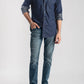 Dark Blue 2 pocket Denim Shirt