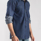 Dark Blue 2 pocket Denim Shirt