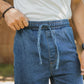 Dark Blue Relaxed Jog Jeans
