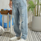 Ripped & Repair Blue Jeans Him