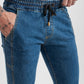 Dark Blue Jog Jeans