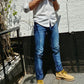 Fab10 Blue Slim Fit Jeans