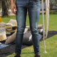 Fab10 Blue Slim Fit Jeans
