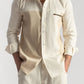 Two tone Beige Shirt
