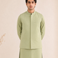 Mint Blended Waistcoat - Straigth Cut - Men