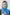 Mid Blue Georgette Hijab