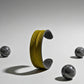 The Grit - Moss Olive - Kara Style Leather Bracelet / Leather Cuff