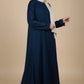 Mughal Art Embroidered Abaya