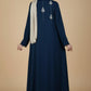 Mughal Art Embroidered Abaya