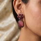 Natasha Royal Bloom Drop Earring | ZAROSH JEWEL