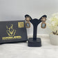 Natasha Royal Bloom Drop Earring | ZAROSH JEWEL