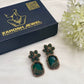 Natasha Royal Bloom Drop Earring | ZAROSH JEWEL