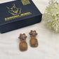 Natasha Royal Bloom Drop Earring | ZAROSH JEWEL