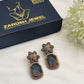 Natasha Royal Bloom Drop Earring | ZAROSH JEWEL