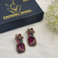 Natasha Royal Bloom Drop Earring | ZAROSH JEWEL