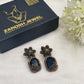 Natasha Royal Bloom Drop Earring | ZAROSH JEWEL