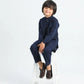 Navy Blue Kurta Trouser - Kids
