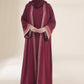 Noir Heritage Black Abaya