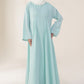 Opal Peplum Abaya