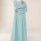 Opal Peplum Abaya