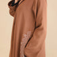 Pale Copper Kimono Abaya