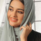 Pale Slate Georgette Hijab