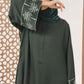 Palm Embroidered Abaya