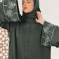 Palm Embroidered Abaya