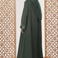 Palm Embroidered Abaya