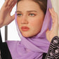 Pastel Violet Georgette Hijab